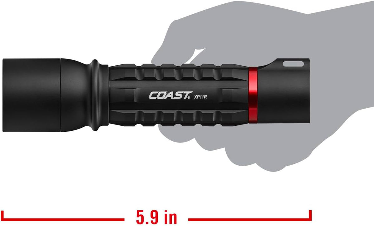 Linterna COAST XP11R Profesional (3000 Lúmenes / Aluminio)